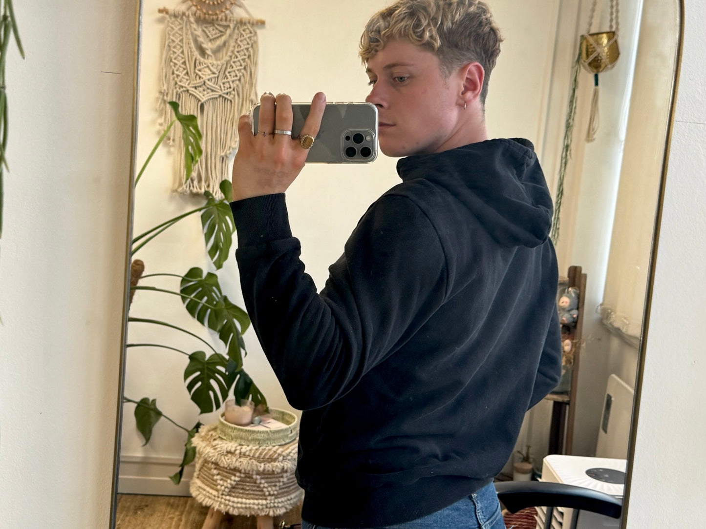 OAKLEY BLACK HOODIE