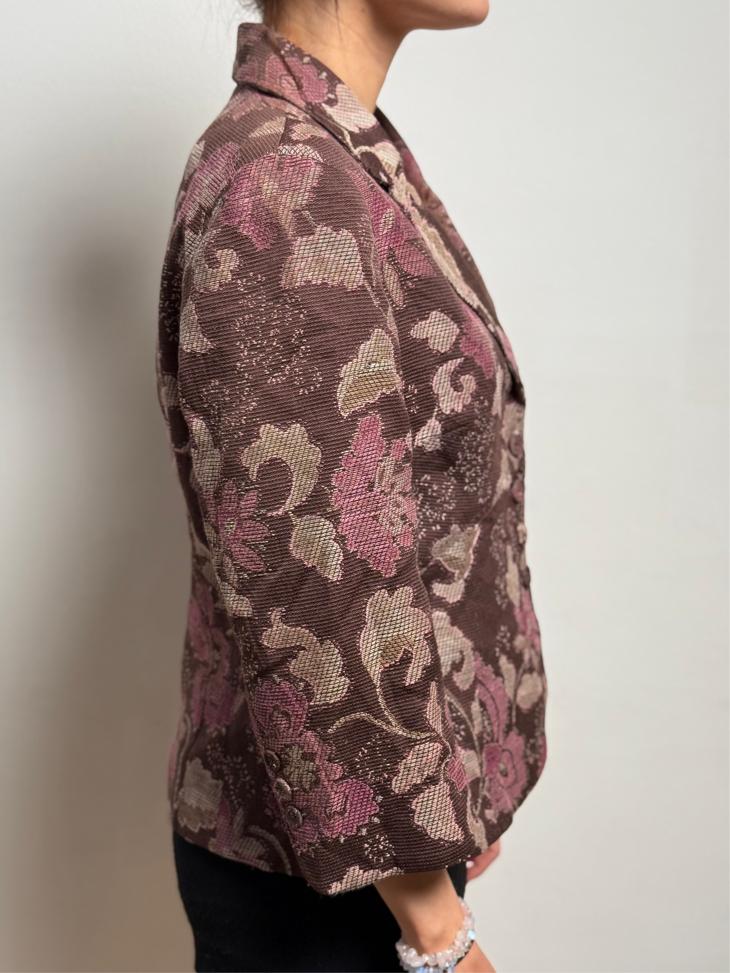FLORAL TAPESTRY BLAZER