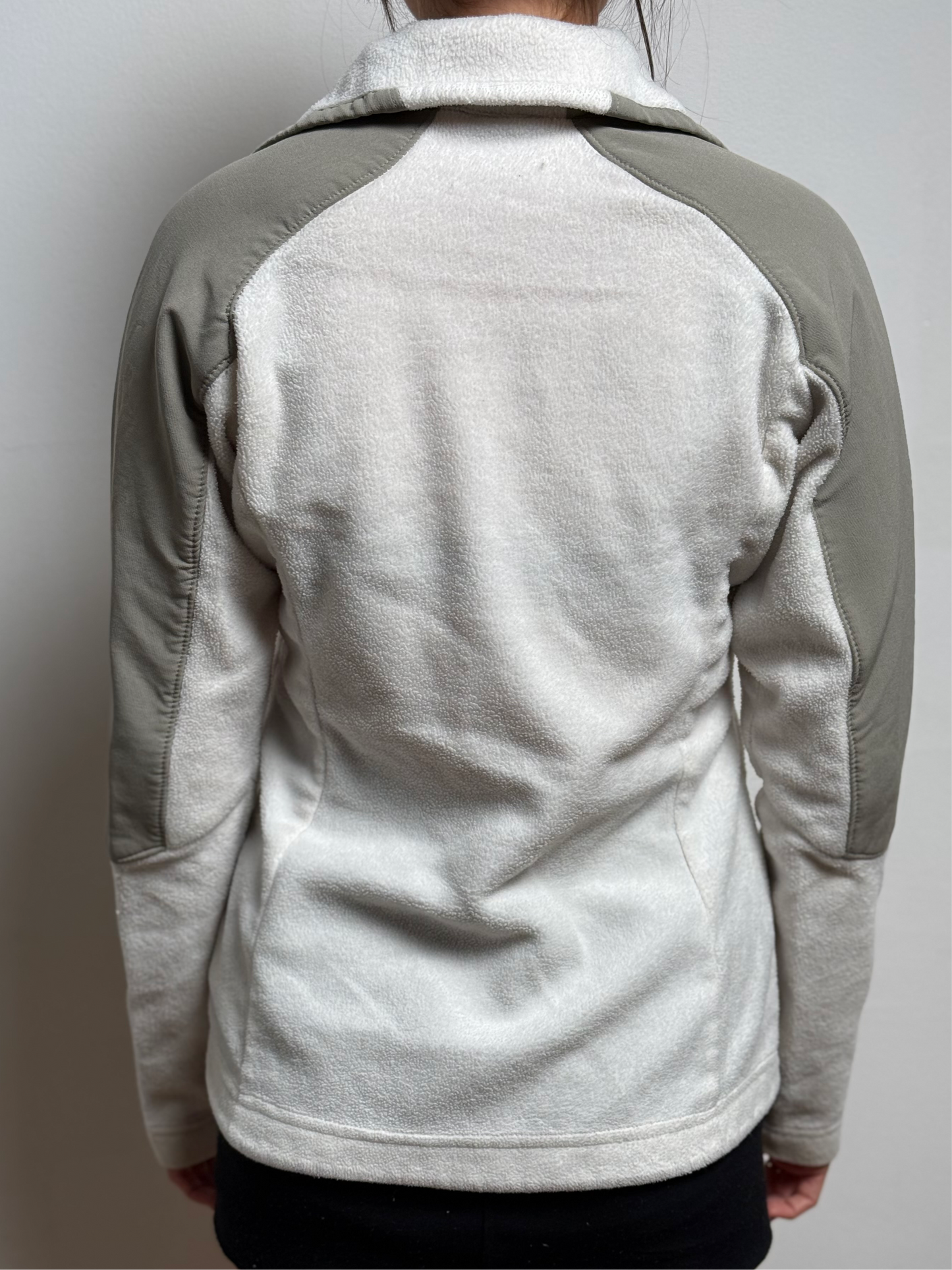COLUMBIA CREAM FLEECE JACKET