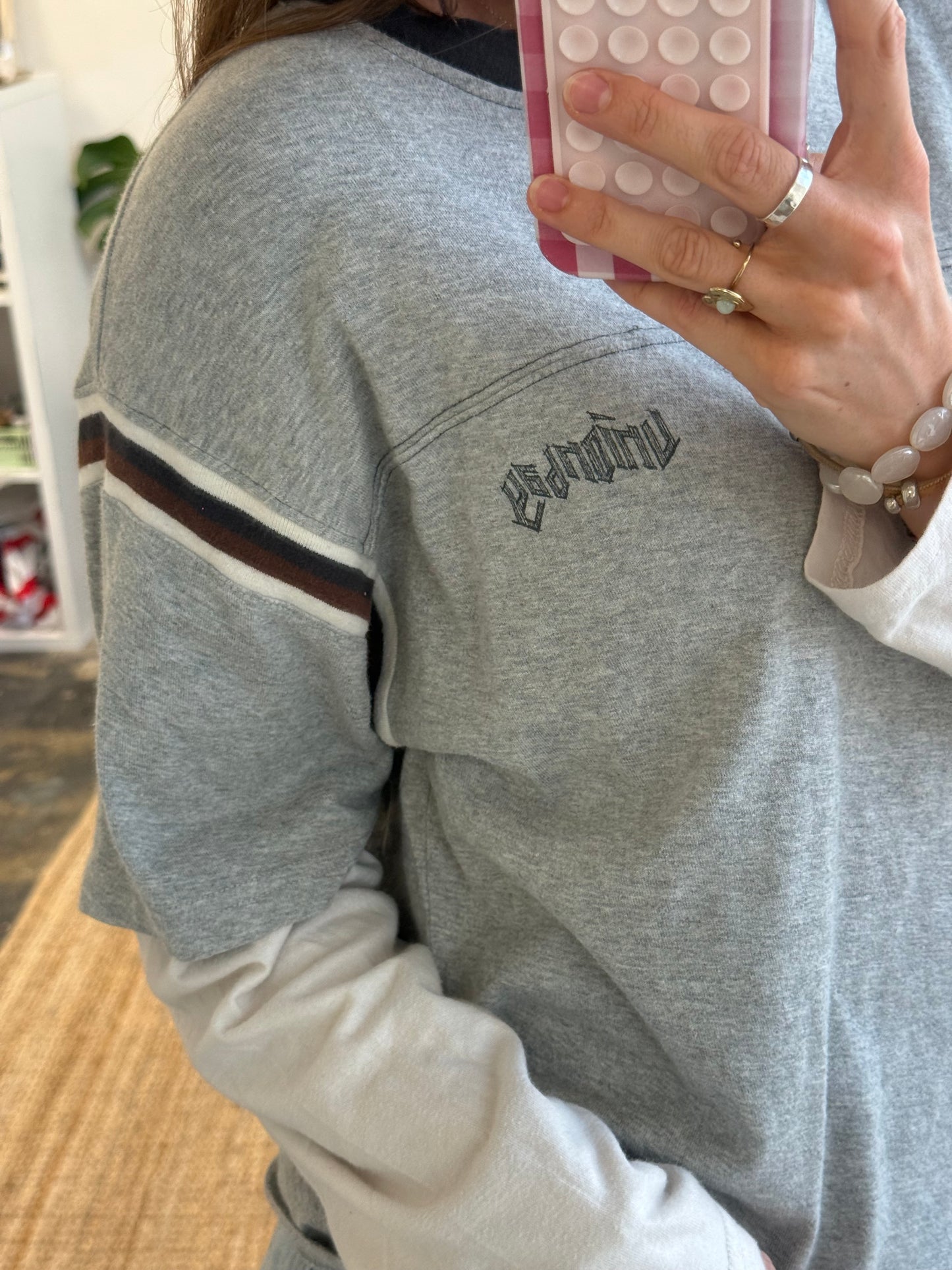 LONG SLEEVE LAYERED TEE