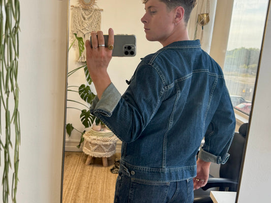 DARK WASH DENIM JACKET