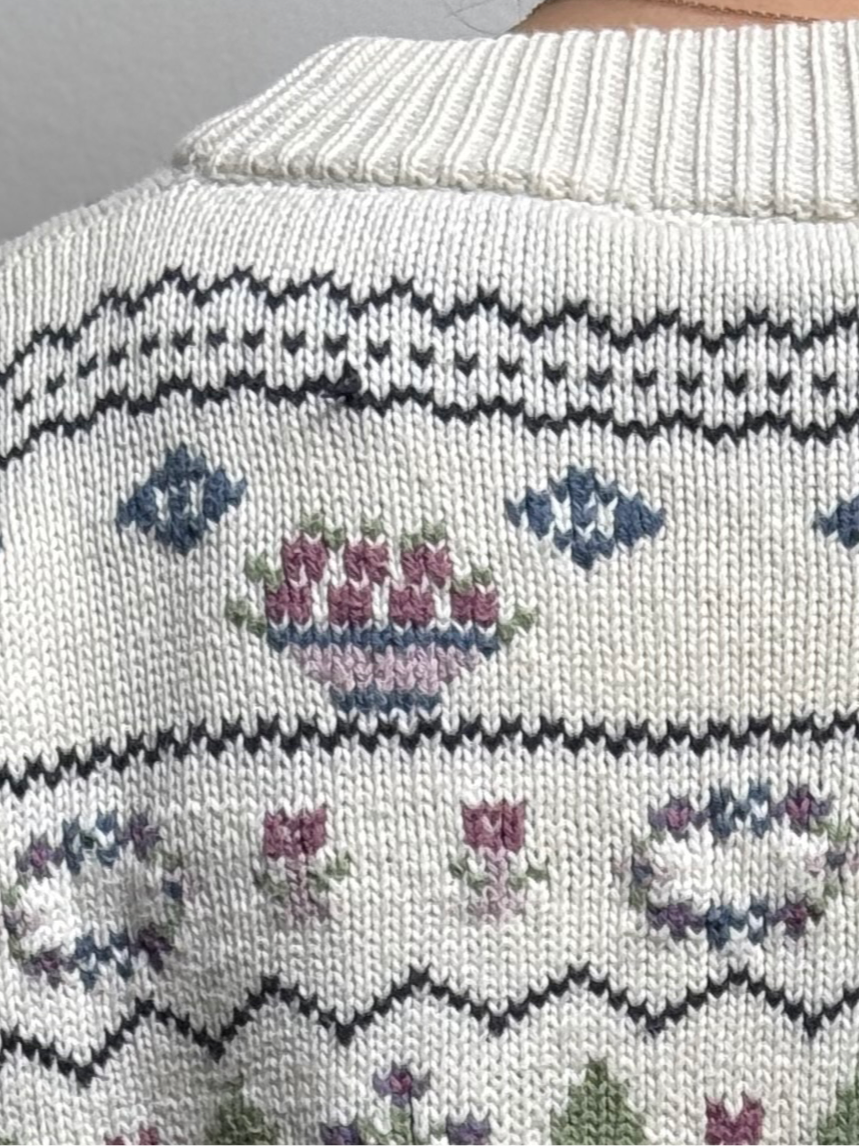 ALPHABET KNITTED JUMPER